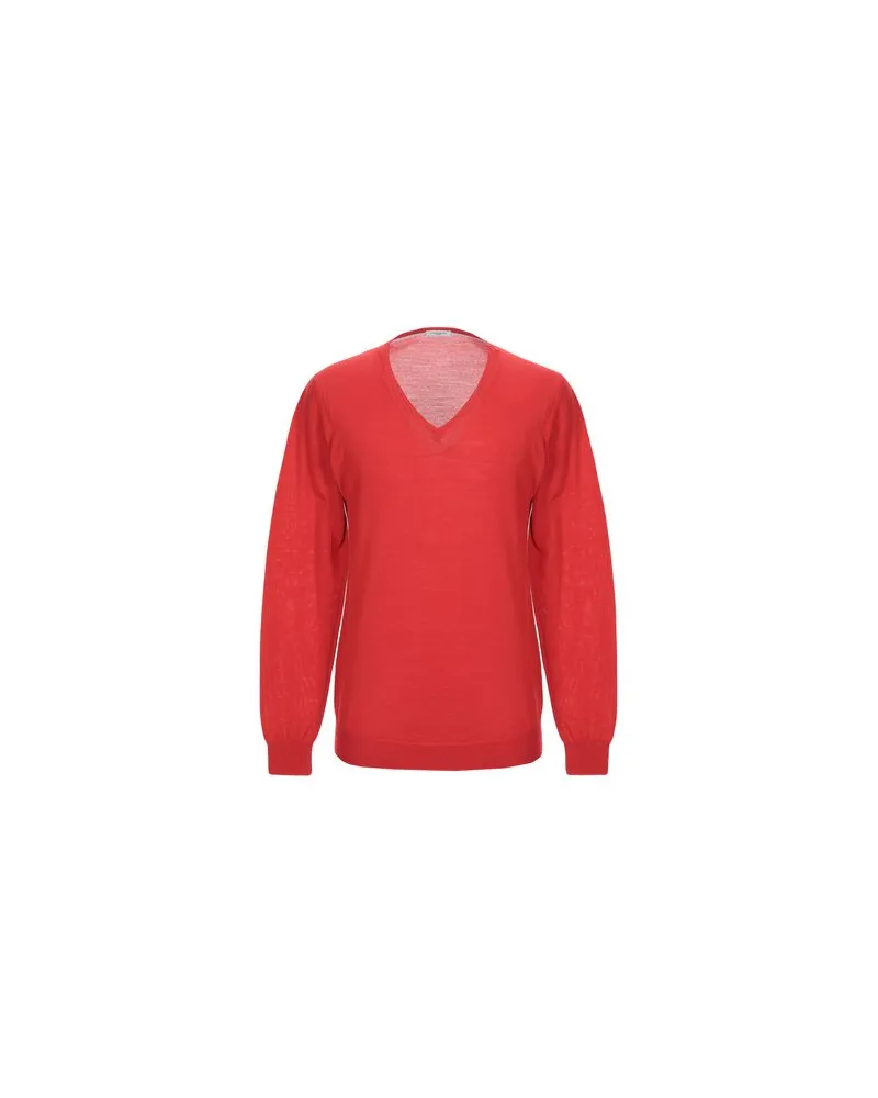 Paolo Pecora Milano STRICKWAREN - Pulloverauf YOOX.COM Rot
