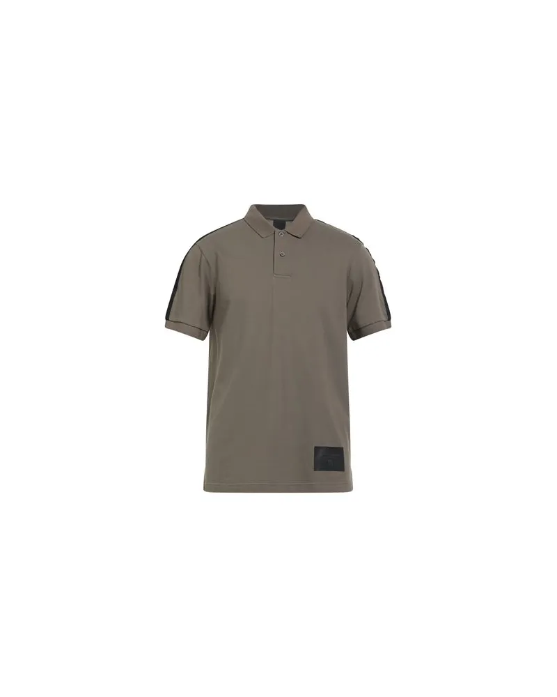 Armani Exchange TOPS - Poloshirtsauf YOOX.COM Khaki