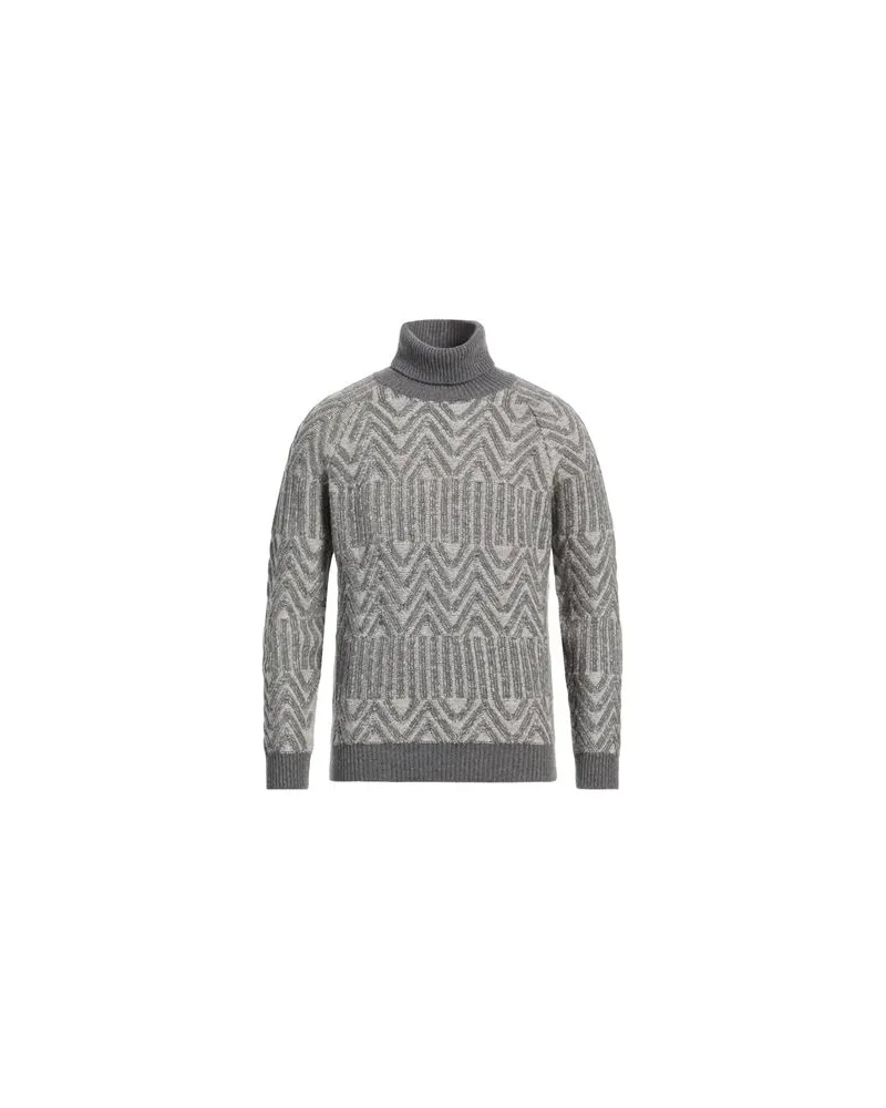 PANICALE Cashmere STRICKWAREN - Rollkragenpulloverauf YOOX.COM Hellgrau