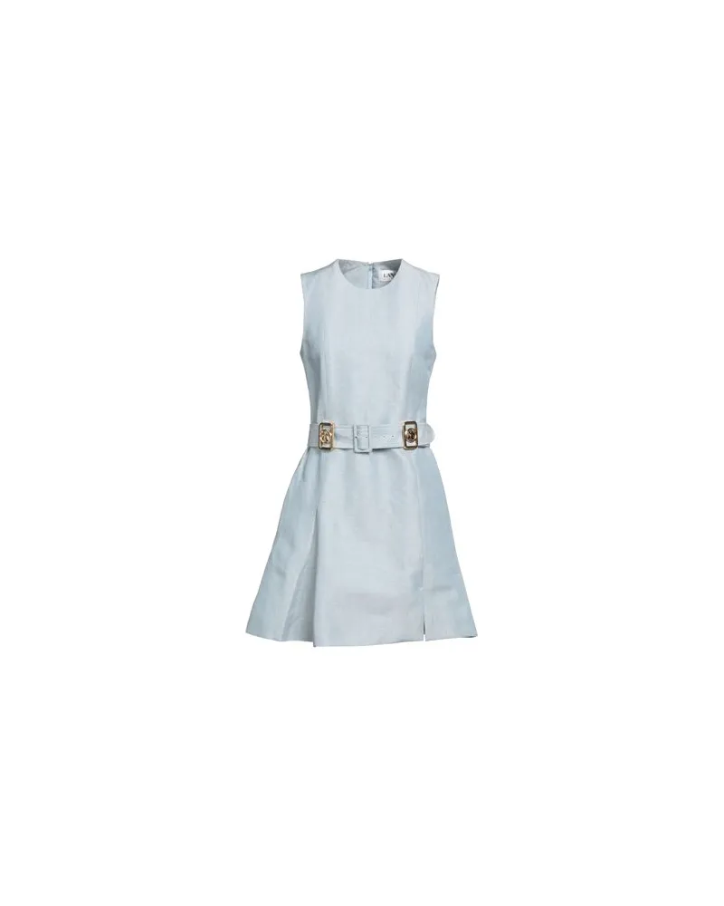 Lanvin KLEIDER - Mini-Kleiderauf YOOX.COM Himmelblau