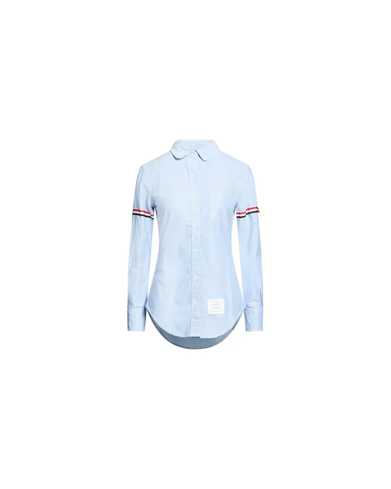 Thom Browne TOPS - Hemdenauf YOOX.COM Himmelblau