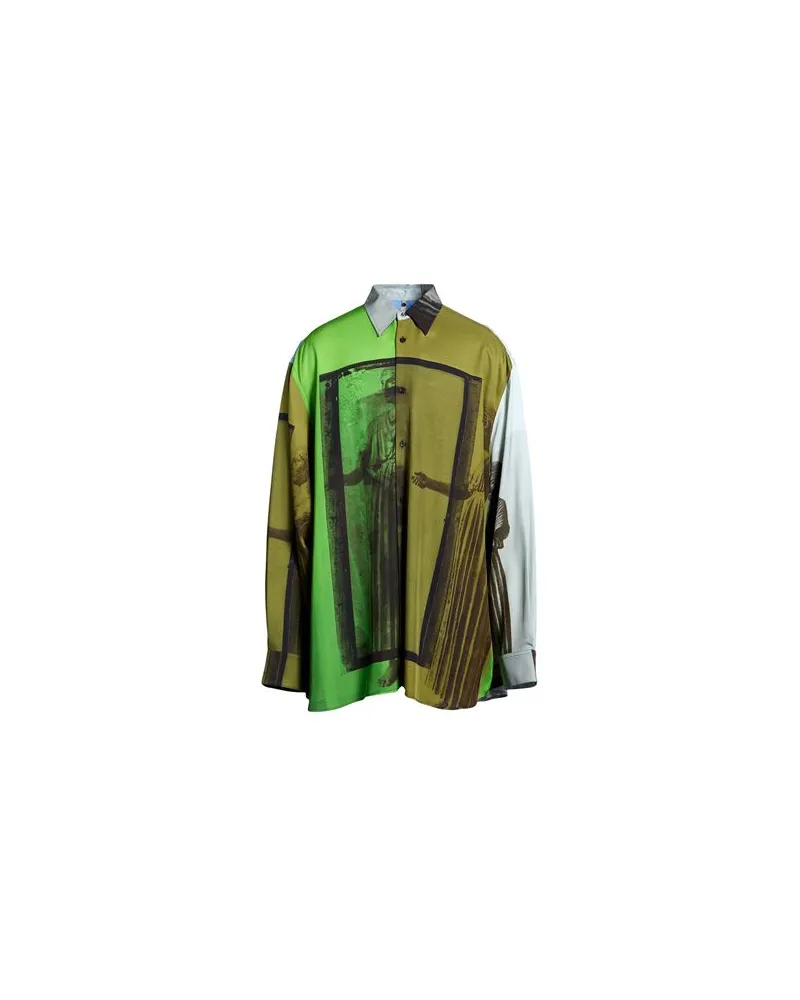 OAMC TOPS - Hemdenauf YOOX.COM Grün
