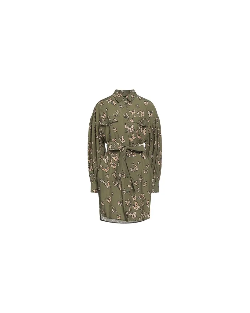Moschino KLEIDER - Mini-Kleiderauf YOOX.COM Militärgrün