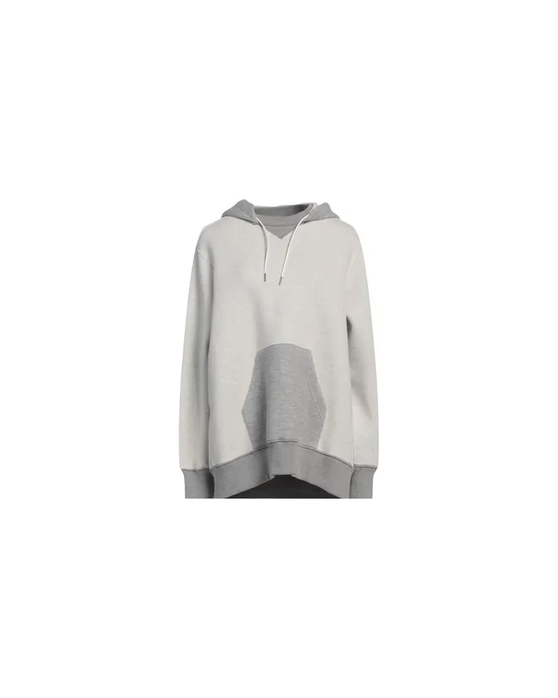 Sacai TOPS - Sweatshirtsauf YOOX.COM Hellgrau