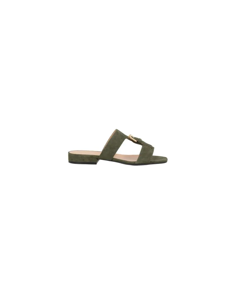 Sergio Rossi SCHUHE - Sandalenauf YOOX.COM Militärgrün