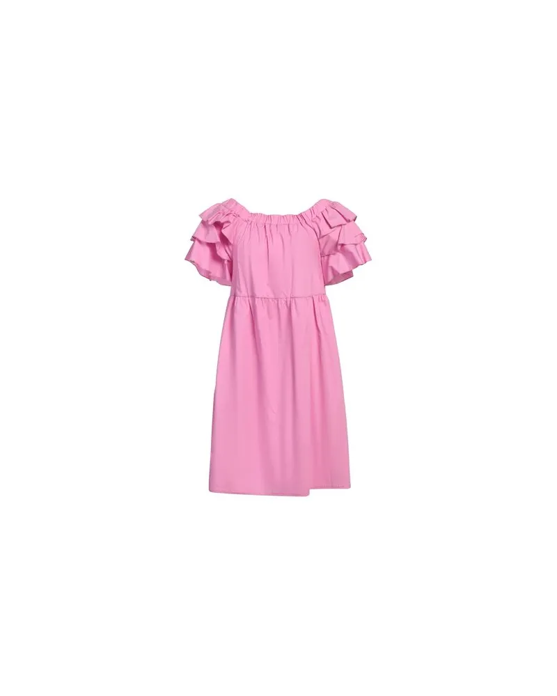 B.yu KLEIDER - Midi-Kleiderauf YOOX.COM Rosa