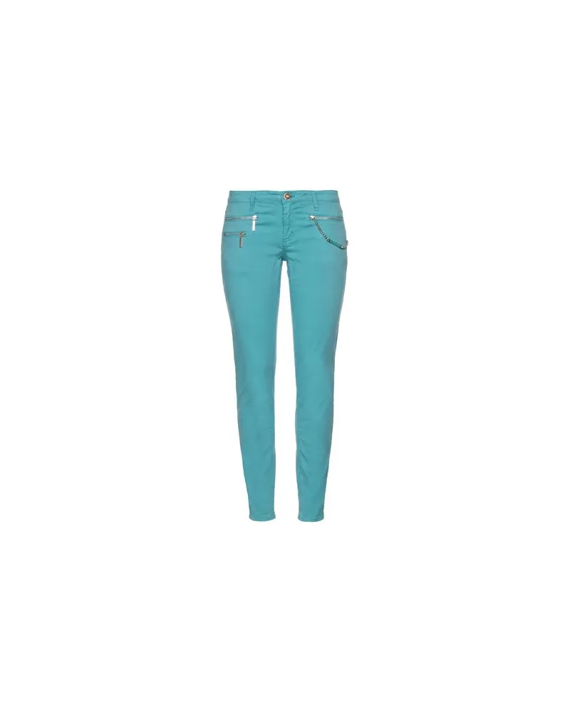 Elisabetta Franchi HOSEN & RÖCKE - Hosenauf YOOX.COM Tūrkis