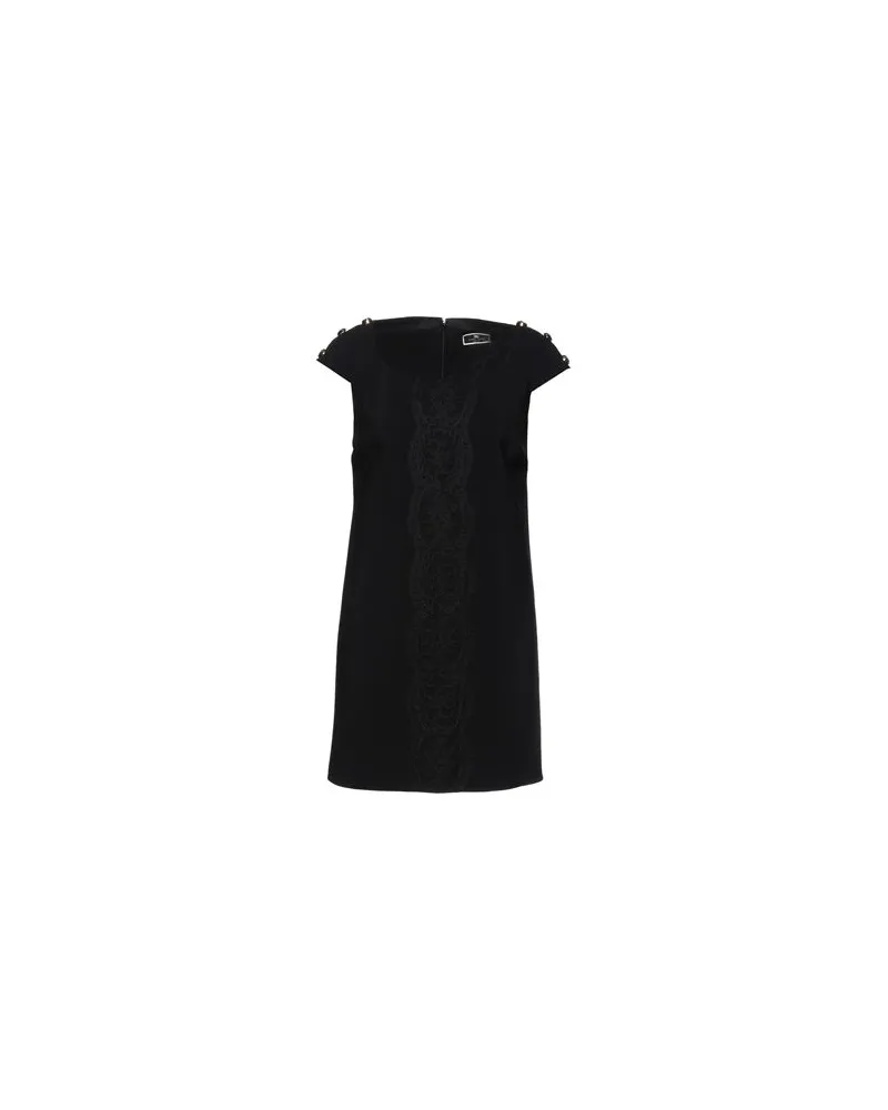 Elisabetta Franchi KLEIDER - Mini-Kleiderauf YOOX.COM Schwarz