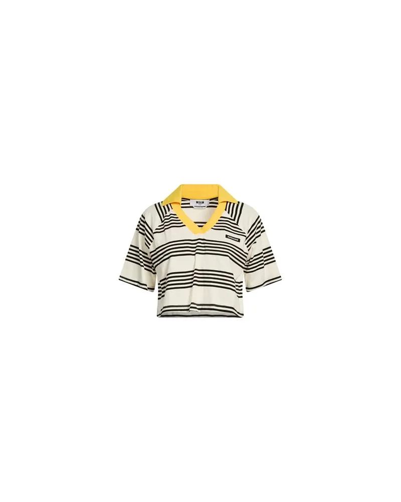 MSGM TOPS - Poloshirtsauf YOOX.COM Weiß
