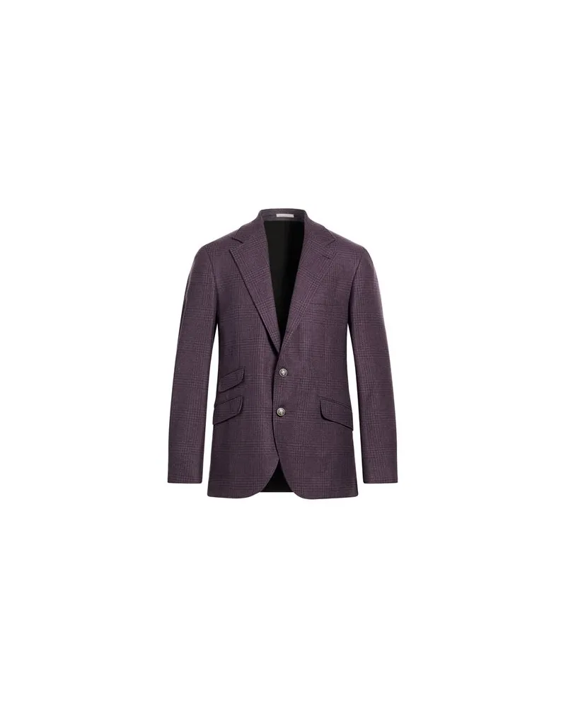 Brunello Cucinelli ANZÜGE und CO-ORDS - Blazersauf YOOX.COM Pflaume