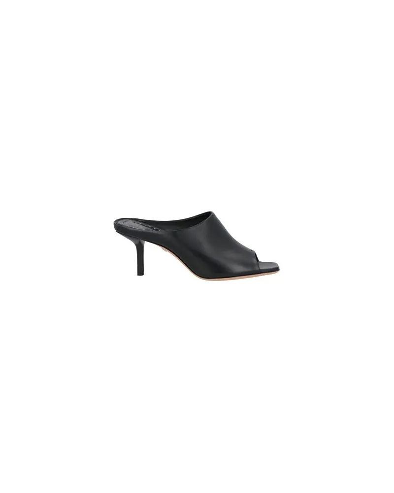 Max Mara SCHUHE - Sandalenauf YOOX.COM Schwarz