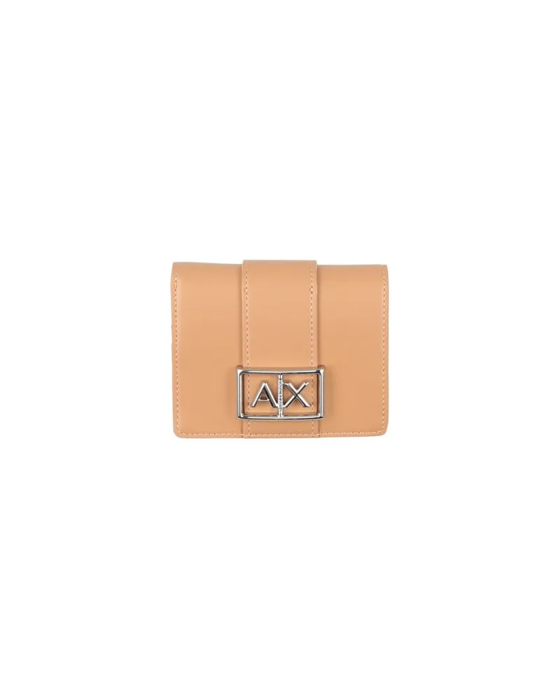 Armani Exchange Kleinlederwaren - Brieftaschenauf YOOX.COM Hellbraun
