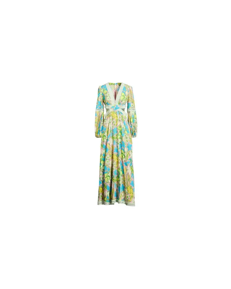Diane von Furstenberg KLEIDER - Maxi-Kleiderauf YOOX.COM Säuregrün