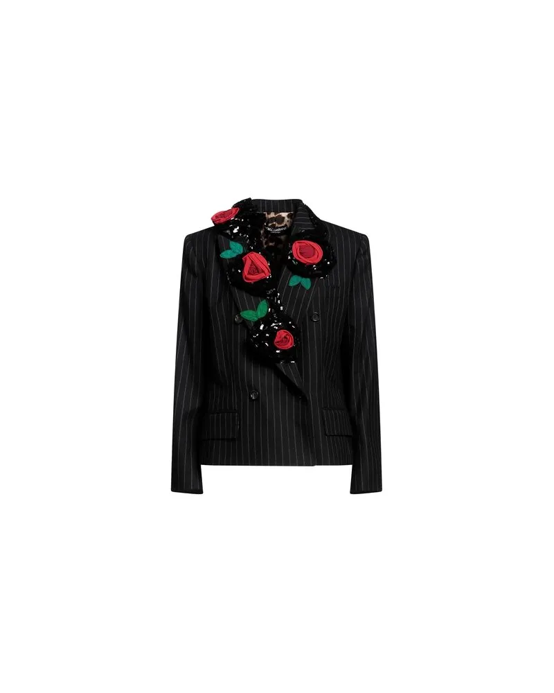 Dolce & Gabbana ANZÜGE und CO-ORDS - Blazersauf YOOX.COM Schwarz