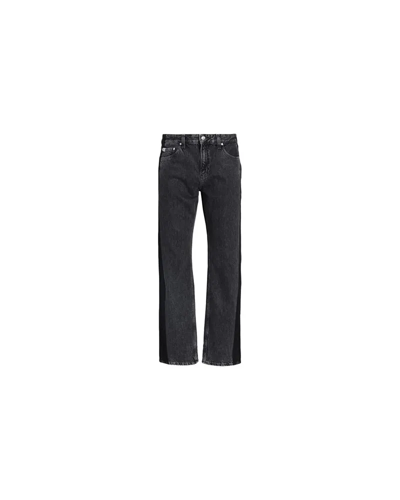 Calvin Klein HOSEN & RÖCKE - Jeanshosenauf YOOX.COM Schwarz
