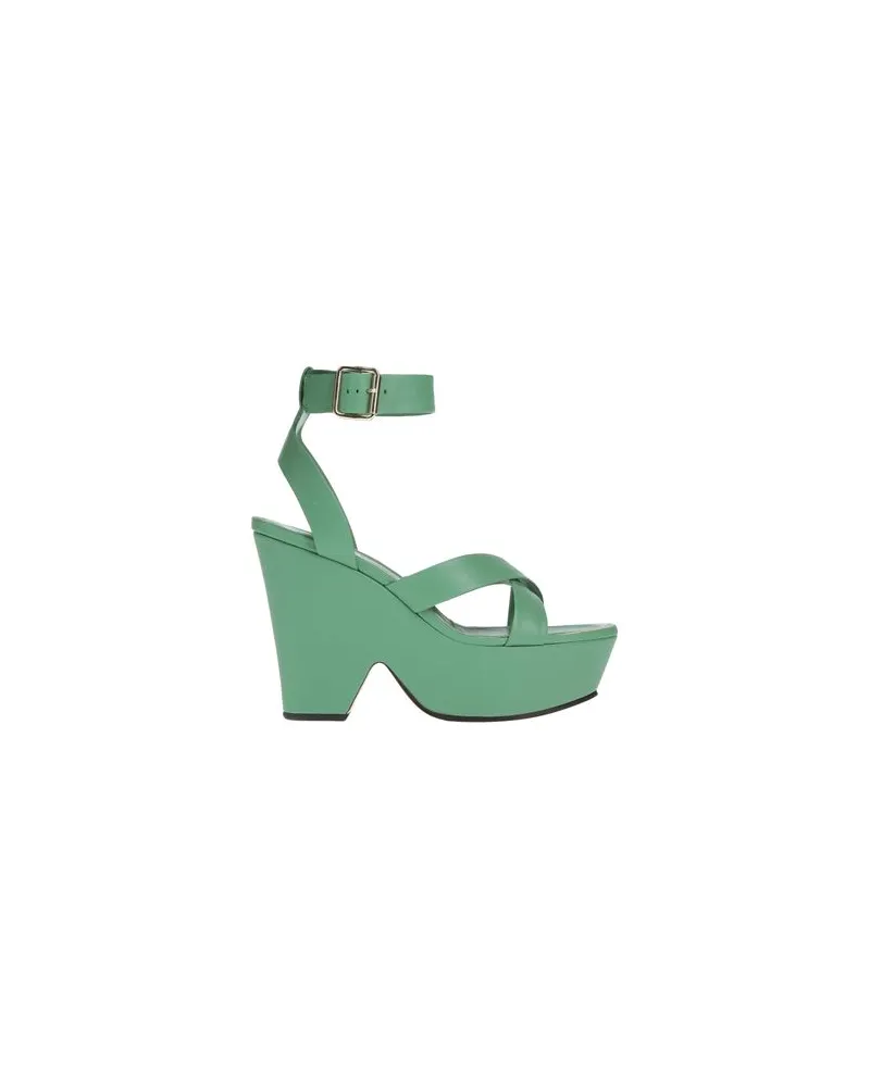 Victoria Beckham SCHUHE - Sandalenauf YOOX.COM Grün