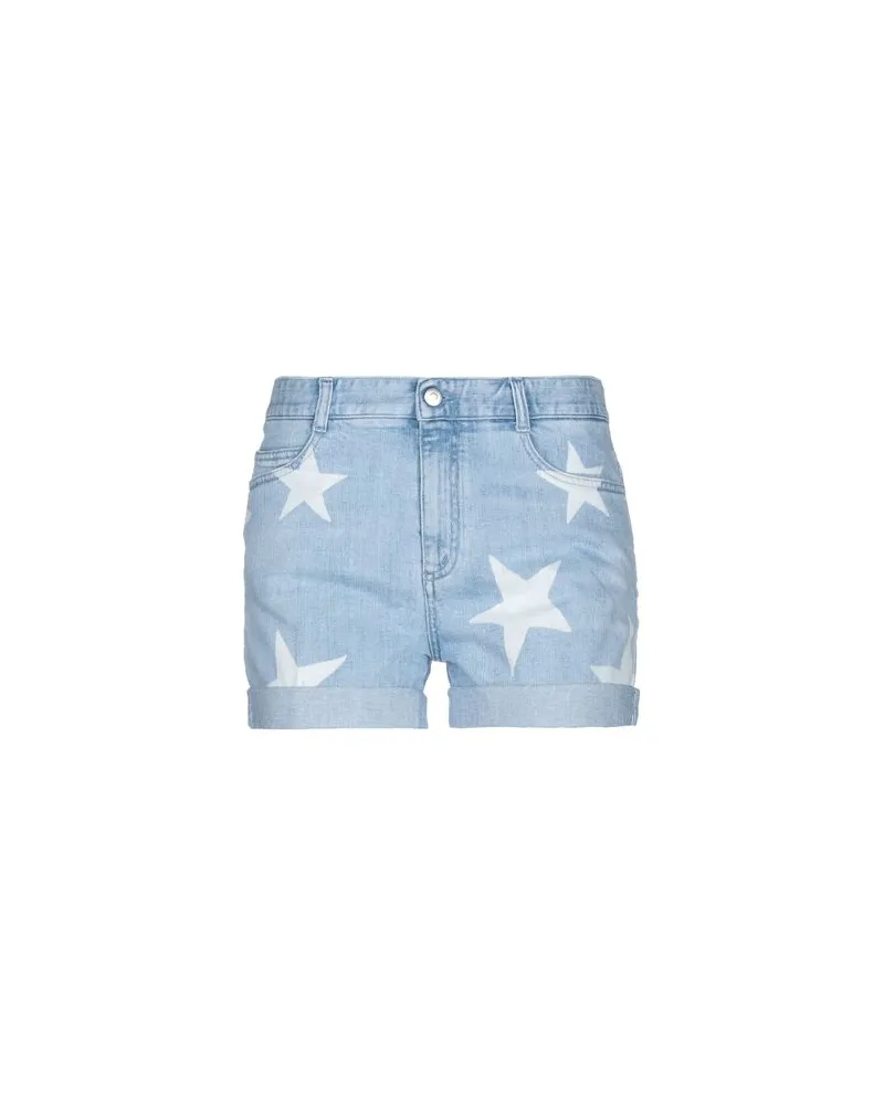 Stella McCartney HOSEN & RÖCKE - Jeansshortsauf YOOX.COM Blau