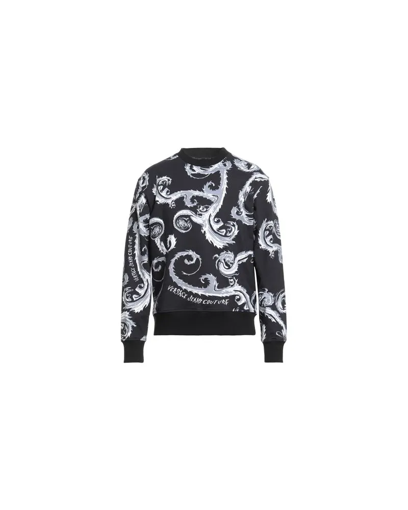 Versace Jeans TOPS - Sweatshirtsauf YOOX.COM Schwarz