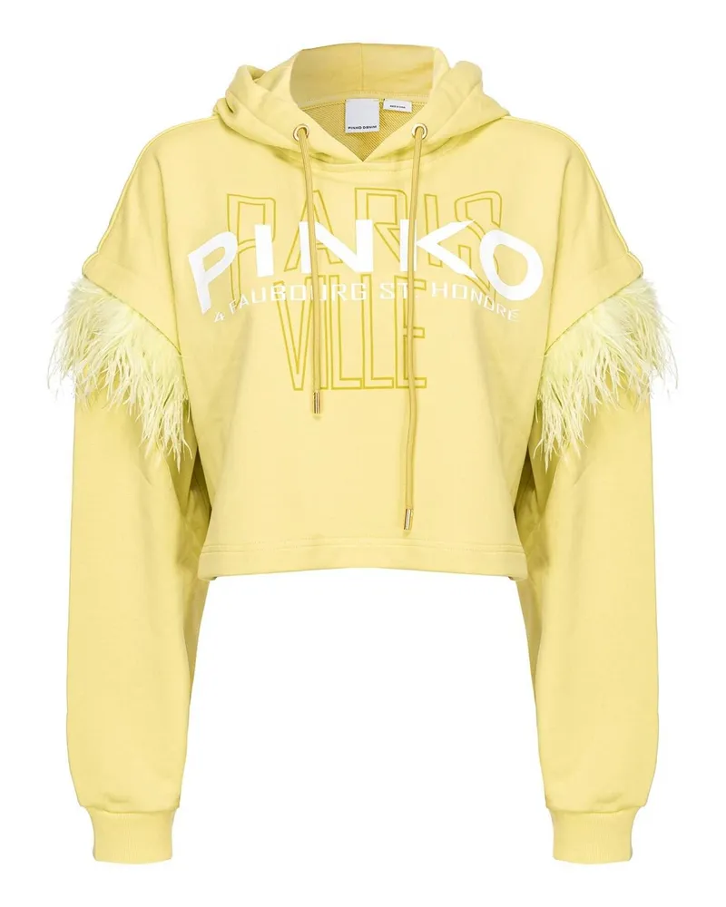 Pinko Sweatshirt Gelb