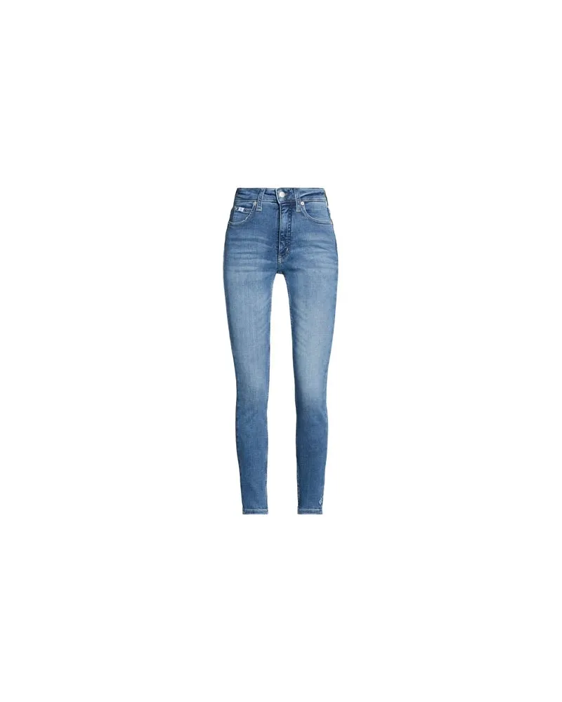 Calvin Klein HOSEN & RÖCKE - Jeanshosenauf YOOX.COM Blau
