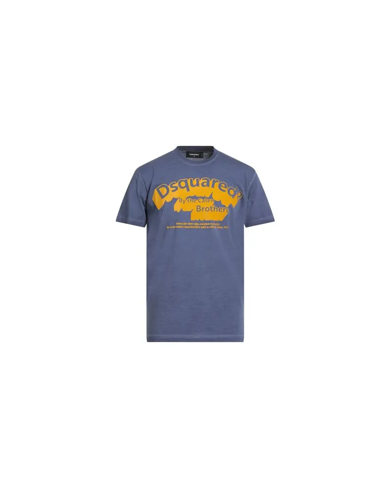 Dsquared2 TOPS - T-shirtsauf YOOX.COM Taubenblau
