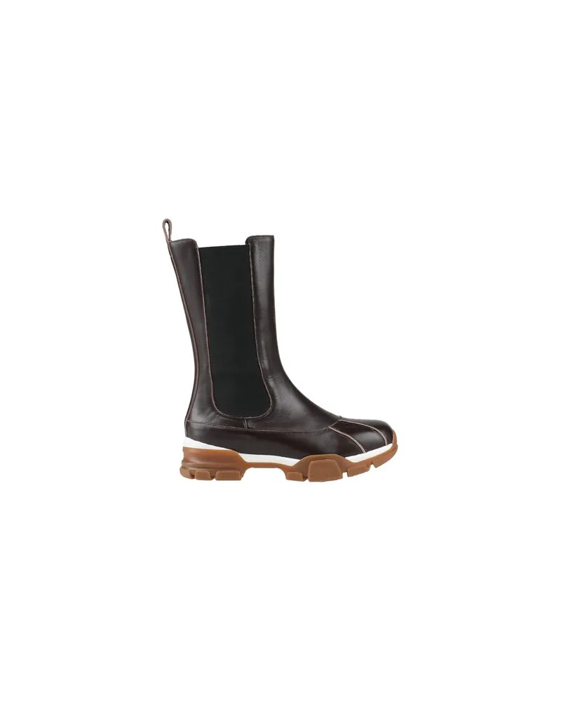 Erika Cavallini SCHUHE - Stiefelettenauf YOOX.COM Dunkelbraun