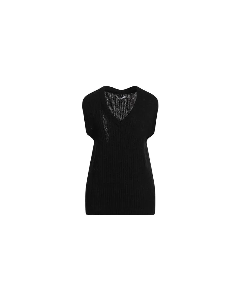 Biancoghiaccio STRICKWAREN - Pulloverauf YOOX.COM Schwarz