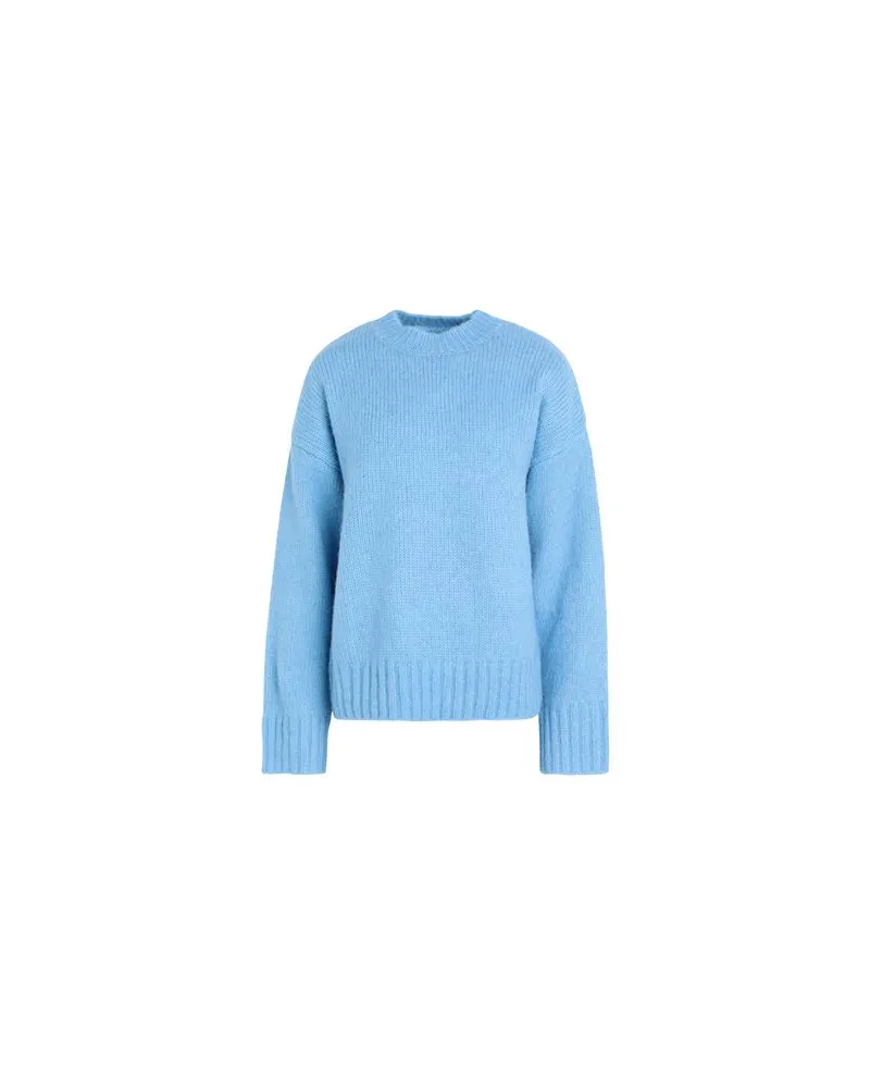 Topshop STRICKWAREN - Pulloverauf YOOX.COM Hellblau