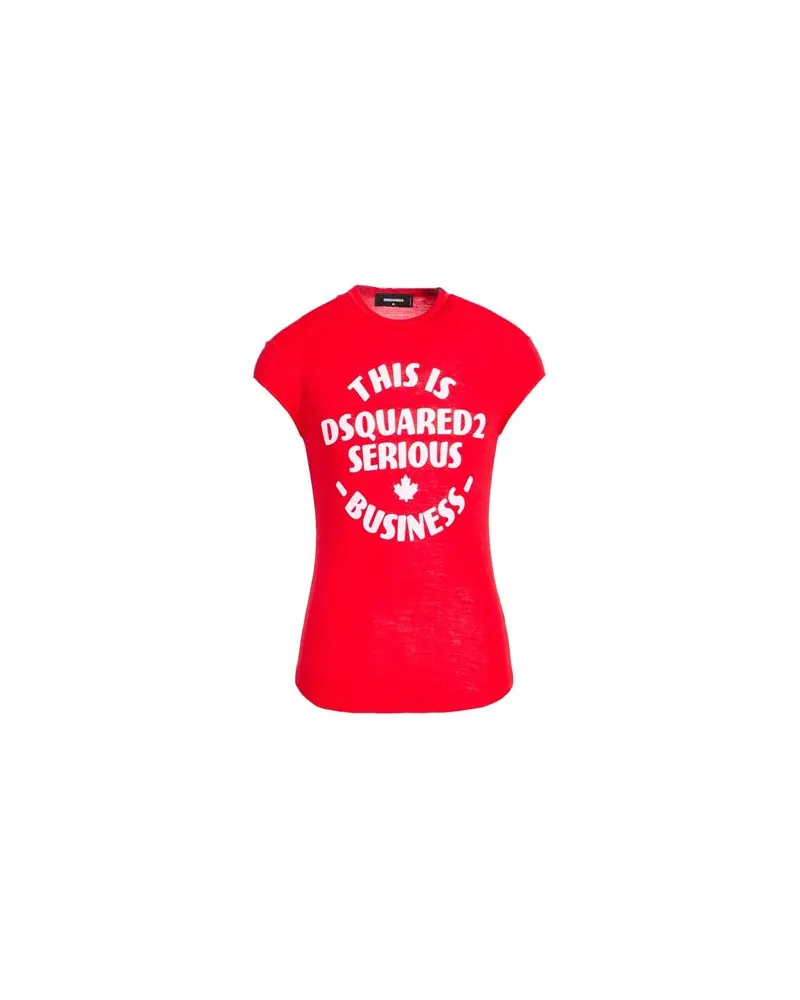 Dsquared2 TOPS - T-shirtsauf YOOX.COM Tomatenrot