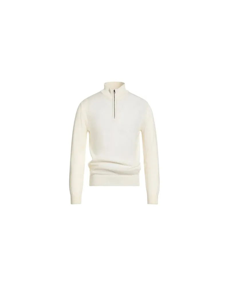 Luigi Borrelli STRICKWAREN - Rollkragenpulloverauf YOOX.COM Elfenbein