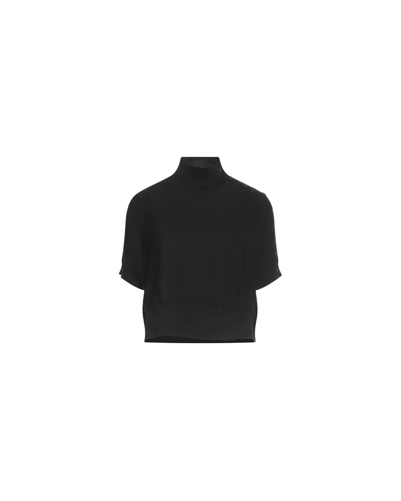 Pinko STRICKWAREN - Rollkragenpulloverauf YOOX.COM Schwarz