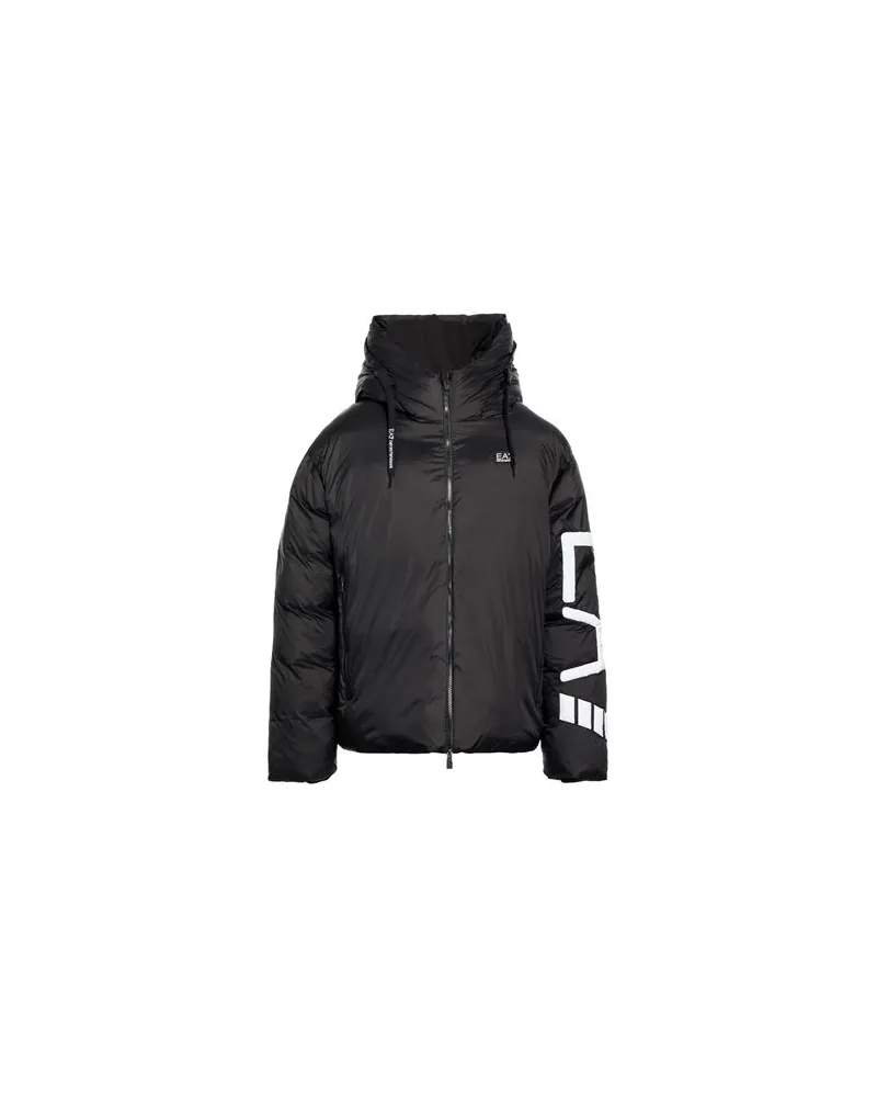 EA7 JACKEN & MÄNTEL - Pufferjacken & Daunenjackenauf YOOX.COM Schwarz