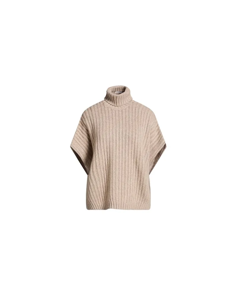 Brunello Cucinelli STRICKWAREN - Rollkragenpulloverauf YOOX.COM Beige