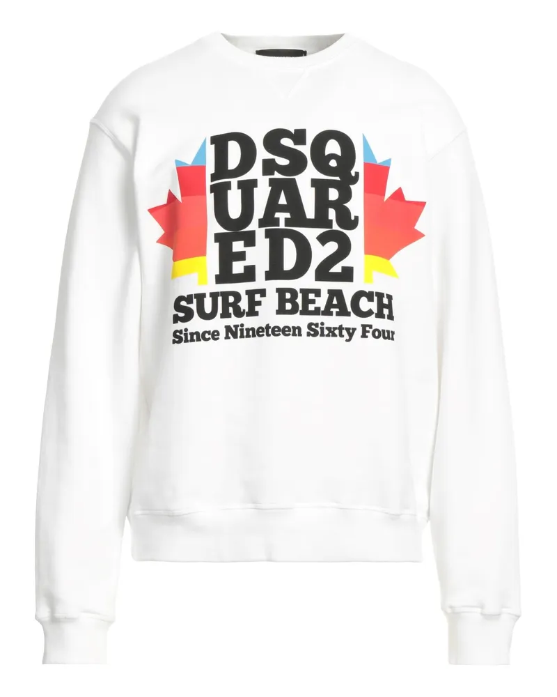 Dsquared2 Sweatshirt Weiß