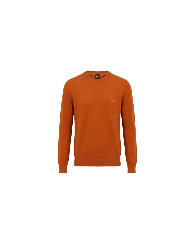 HUGO BOSS STRICKWAREN - Pulloverauf YOOX.COM Rostrot