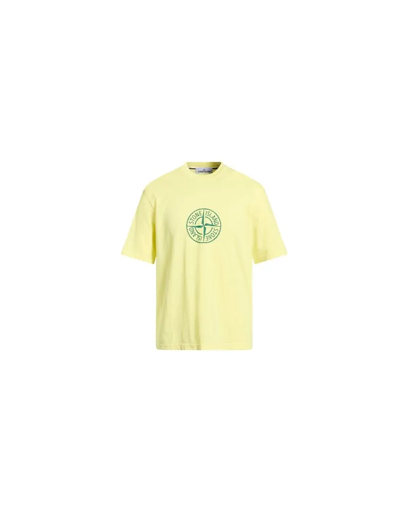 Stone Island TOPS - T-shirtsauf YOOX.COM Gelb