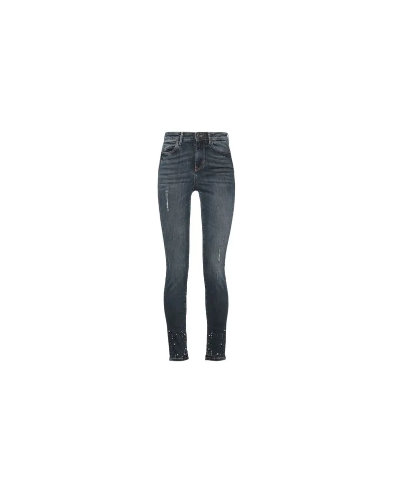 Guess HOSEN & RÖCKE - Jeanshosenauf YOOX.COM Blau