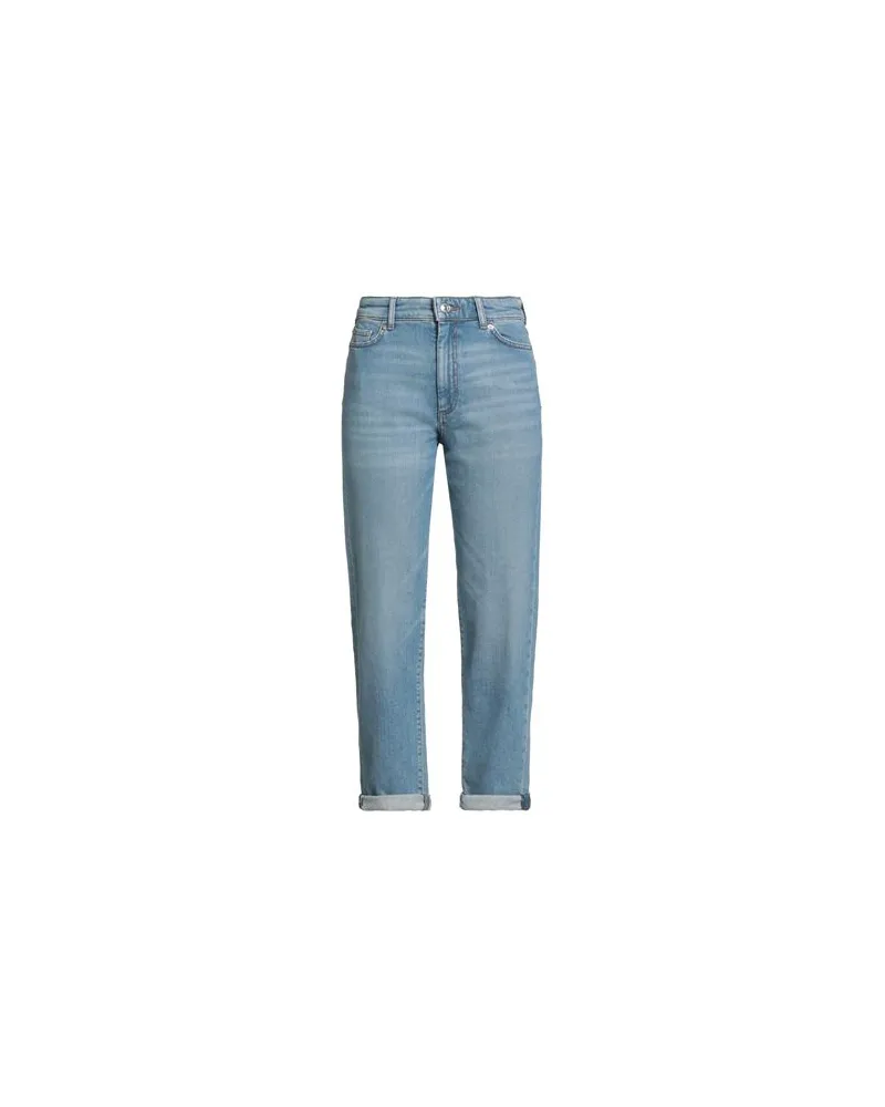 SPORTMAX HOSEN & RÖCKE - Jeanshosenauf YOOX.COM Blau