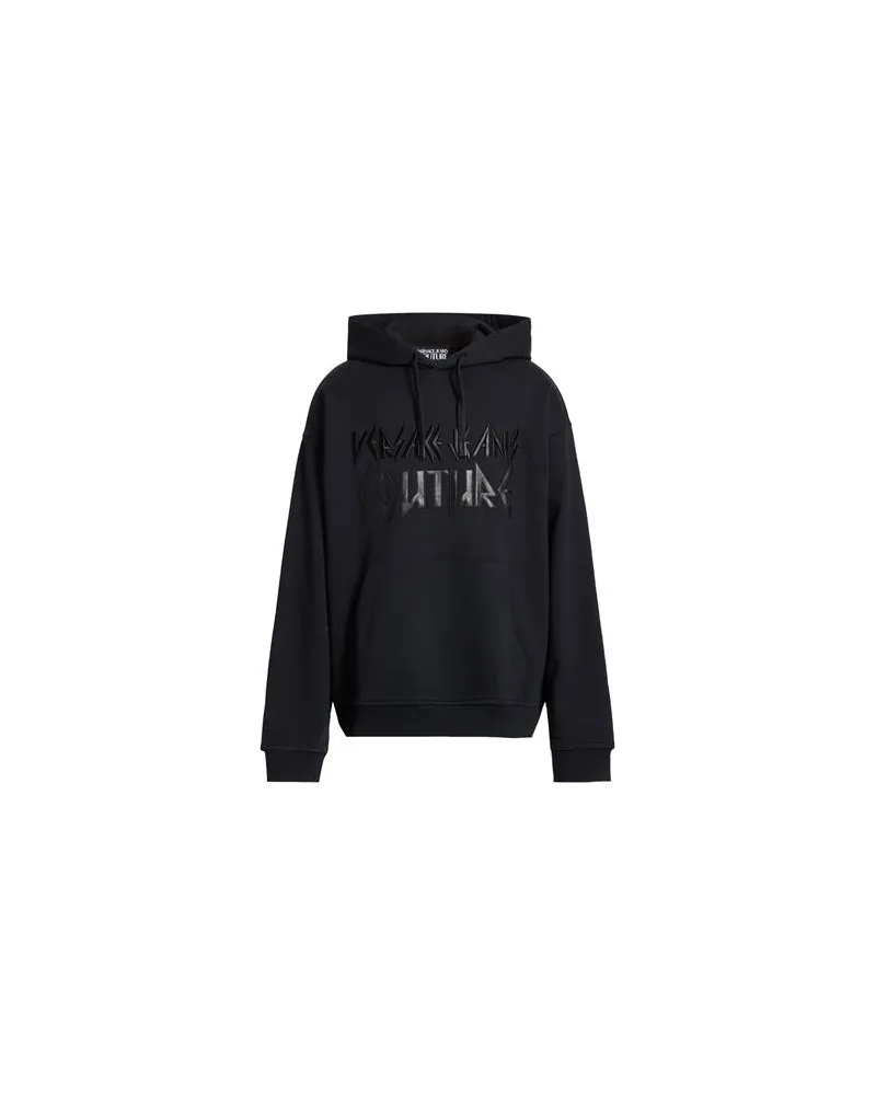 Versace Jeans TOPS - Sweatshirtsauf YOOX.COM Schwarz