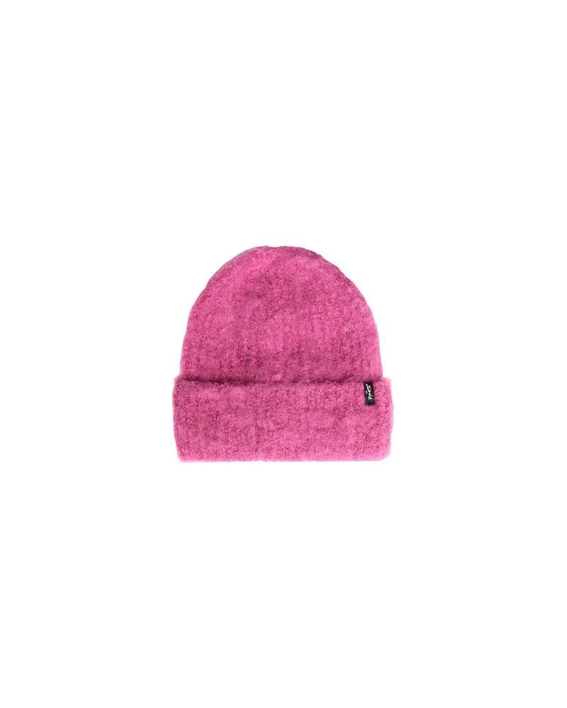 Levi's WOMEN'S FUZZY BEANIE - ACCESSOIRES - Mützen & Hüteauf YOOX.COM Magenta