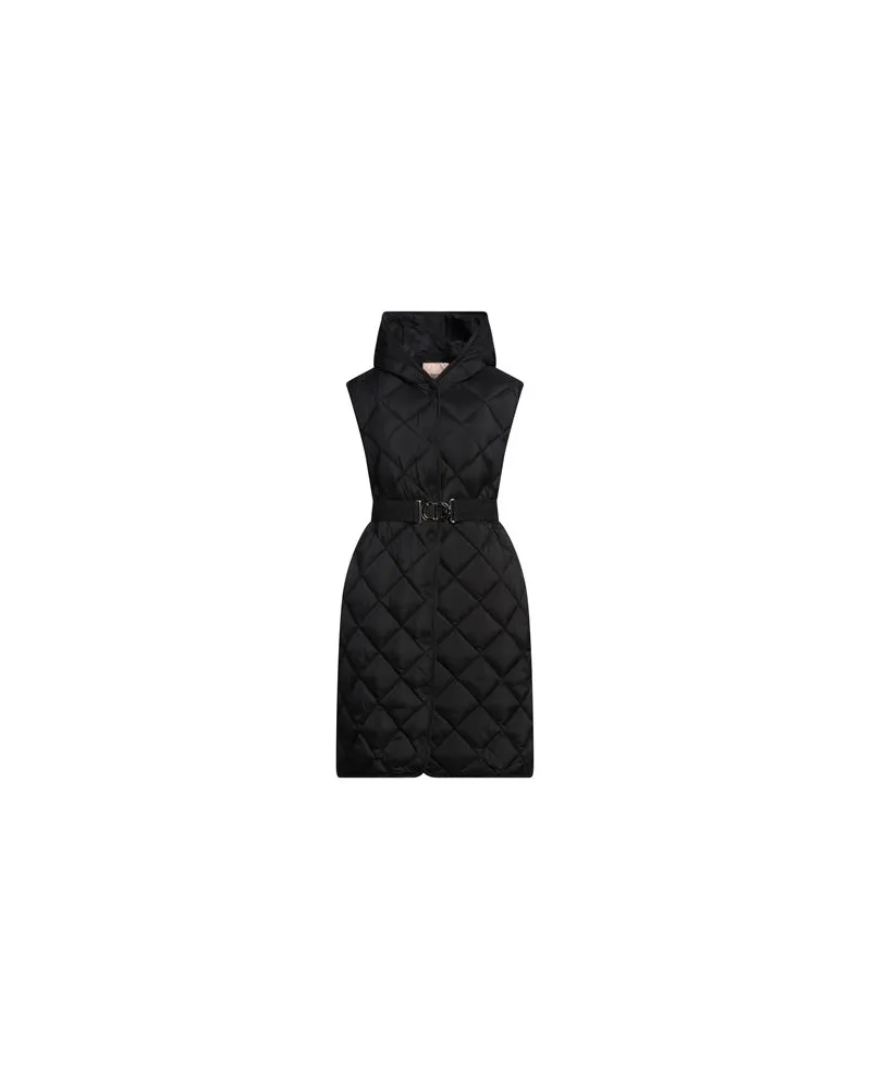 Twin-Set JACKEN & MÄNTEL - Pufferjacken & Daunenjackenauf YOOX.COM Schwarz