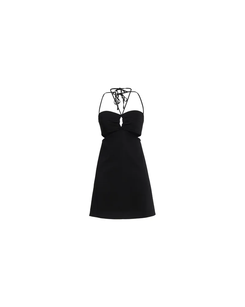 Maje KLEIDER - Mini-Kleiderauf YOOX.COM Schwarz