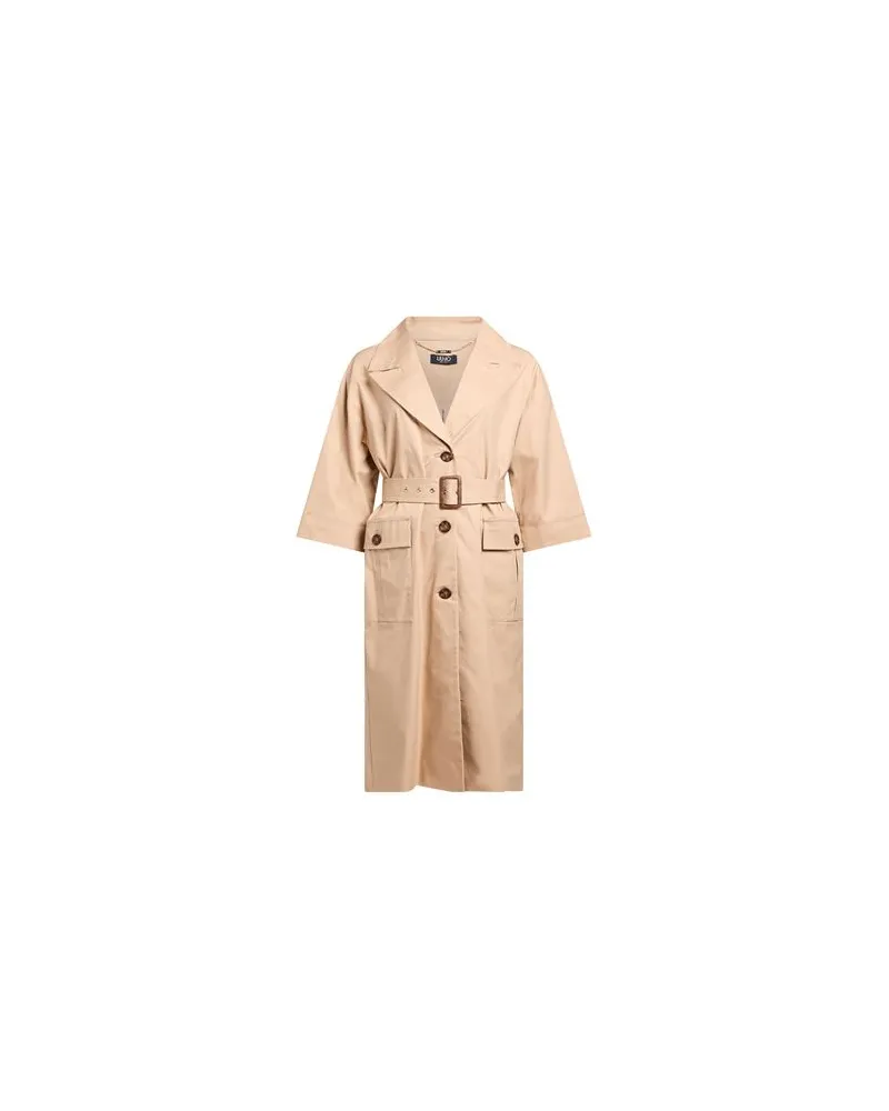 Liu Jo JACKEN & MÄNTEL - Jacken, Mäntel & Trenchcoatsauf YOOX.COM Beige