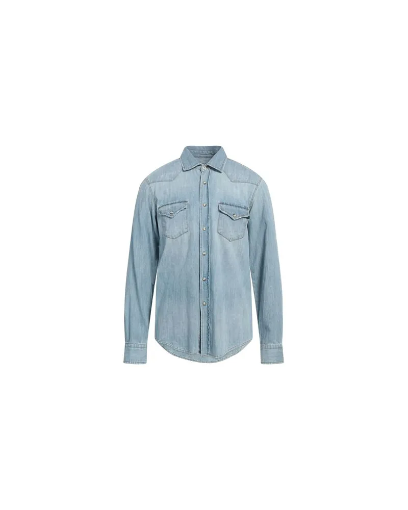 Messagerie TOPS - Jeanshemdenauf YOOX.COM Blau