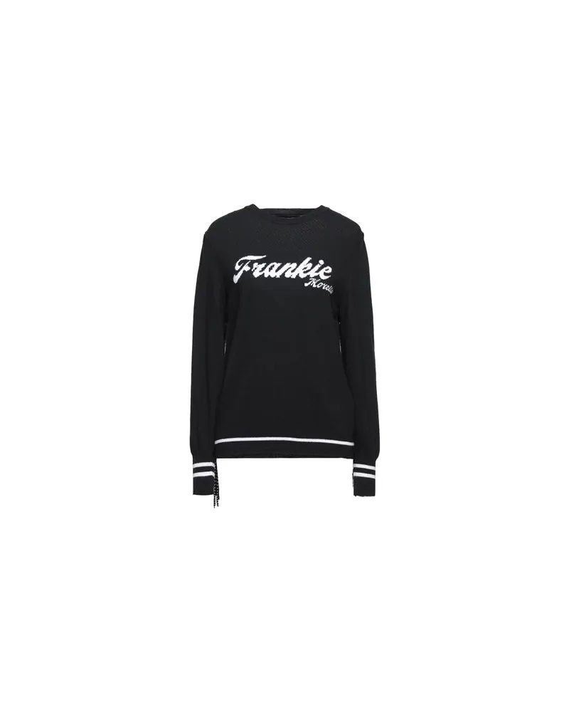 Frankie Morello STRICKWAREN - Pulloverauf YOOX.COM Schwarz