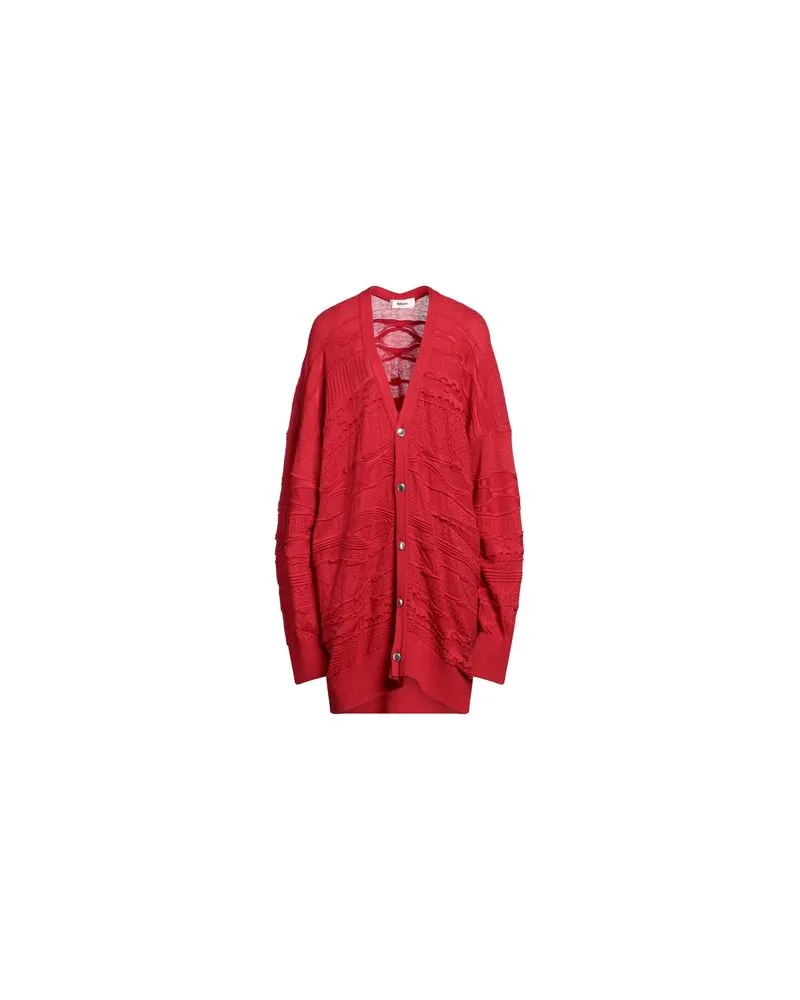 Sulvam STRICKWAREN - Strickjackenauf YOOX.COM Rot