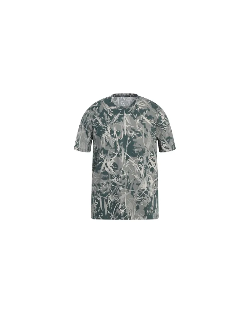 Armani Exchange TOPS - T-shirtsauf YOOX.COM Dunkelgrün