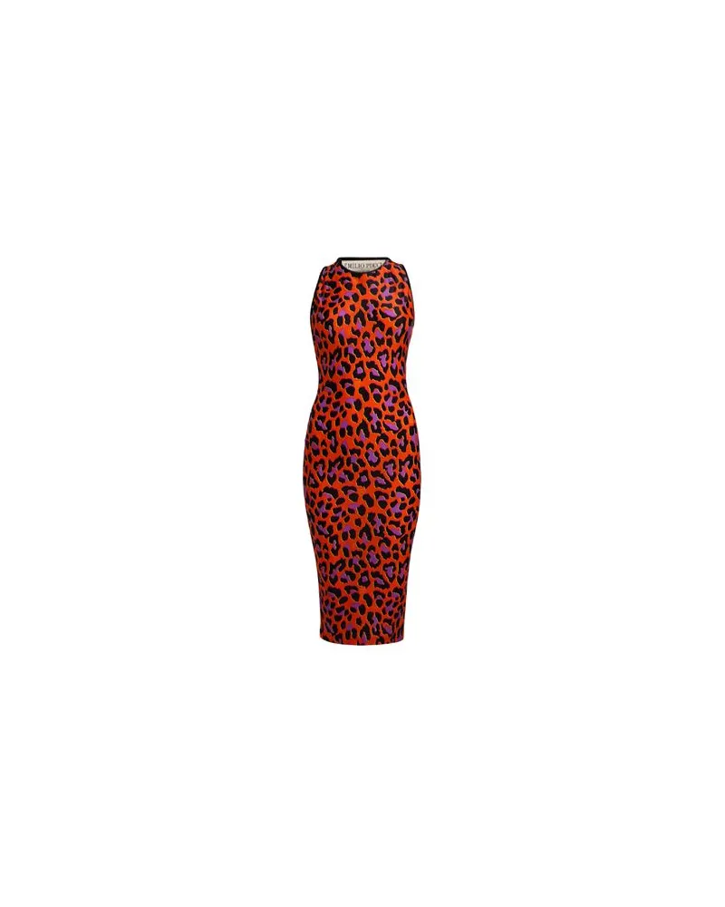 Emilio Pucci KLEIDER - Midi-Kleiderauf YOOX.COM Orange