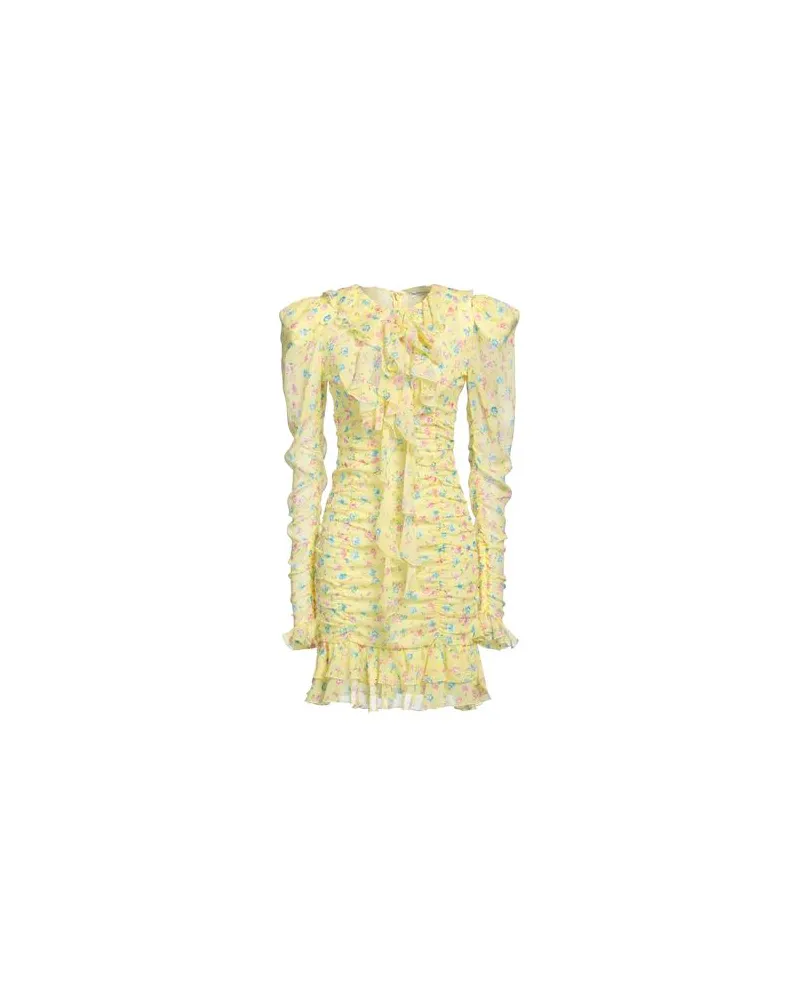 Alessandra Rich KLEIDER - Mini-Kleiderauf YOOX.COM Gelb