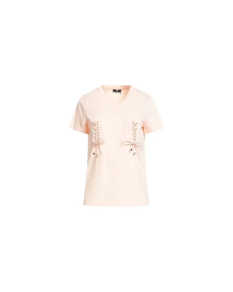 Elisabetta Franchi TOPS - T-shirtsauf YOOX.COM Hellrosa